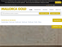 Tablet Screenshot of mallorcagold.com